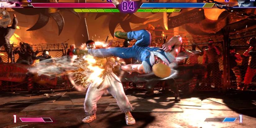 sf6 - guile - reverse kick