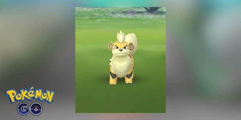 Shiny Growlithe in Pokemon GO