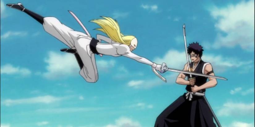 Shuhei Hisagi vs Findorr Calius in Bleach