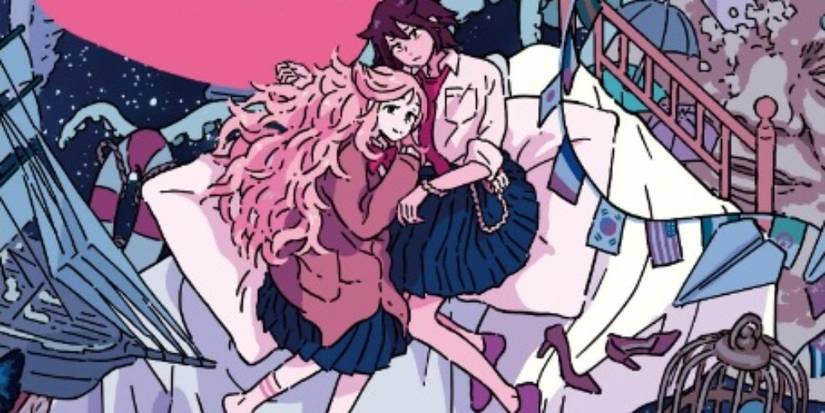 Saya Hokage and Hitsuji Konparu on the cover of Side by Side Dreamers