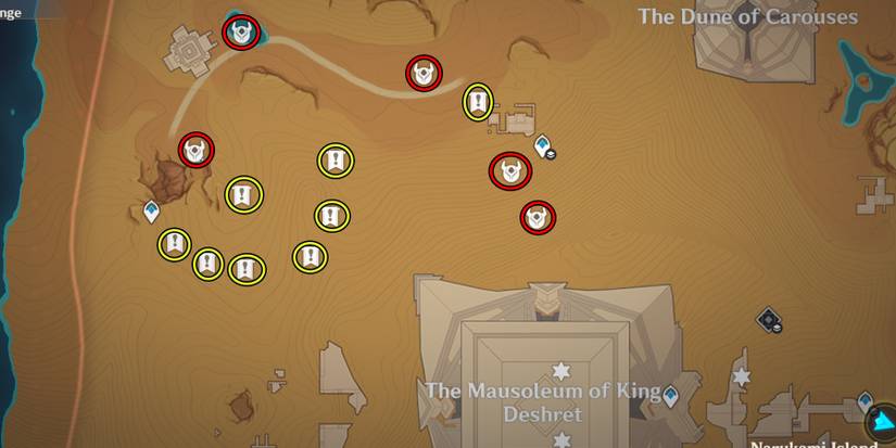 skirmishers location 14 in genshin impact