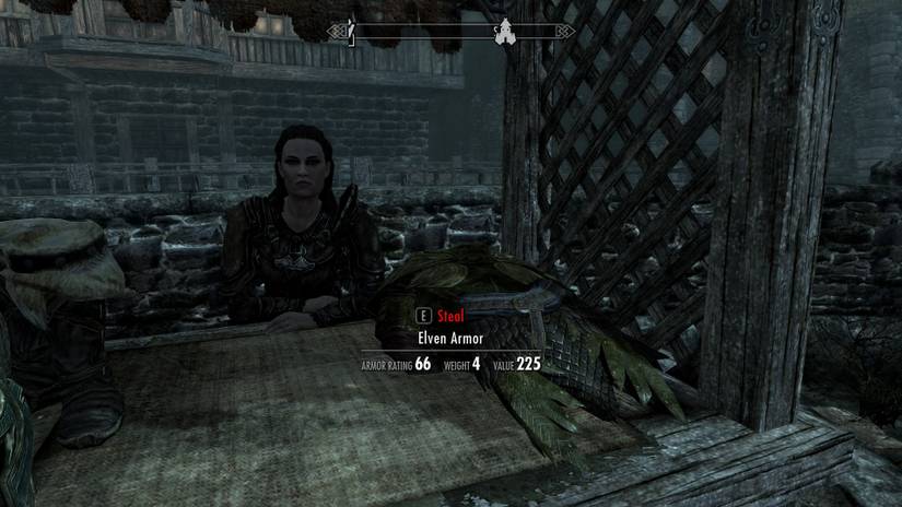 Skyrim Fence Red Item