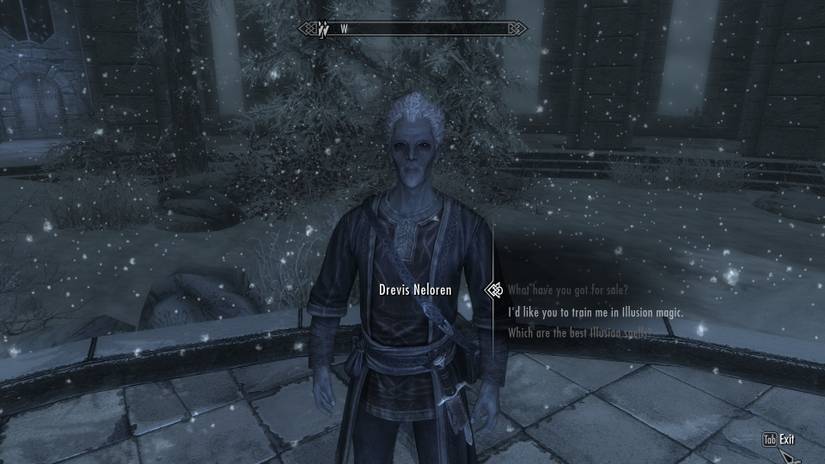 Skyrim Invisibility Drevis