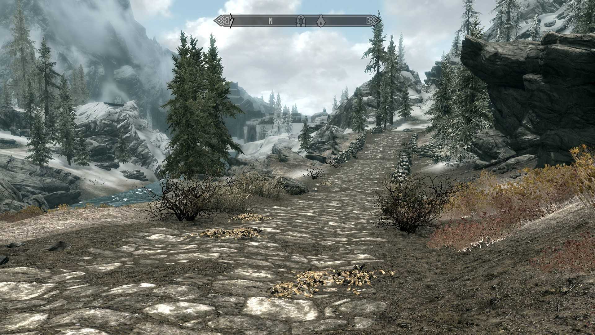 Skyrim Jazbay Windhelm Road