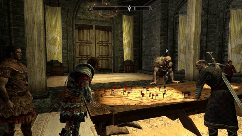 Skyrim Whiterun Battle Imperial