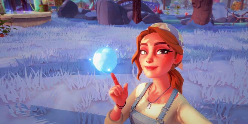 snowball location in disney dreamlight valley