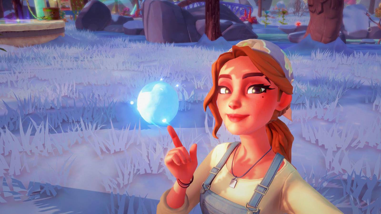 snowball location in disney dreamlight valley