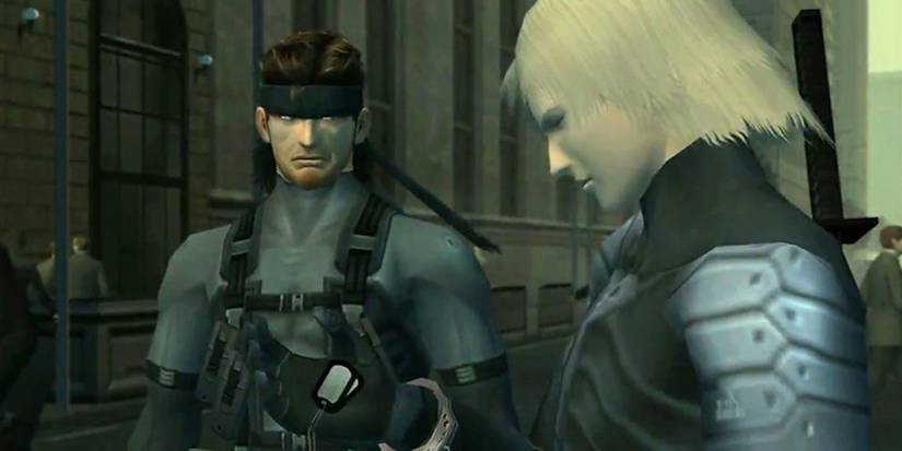 Solid Snake and Raiden