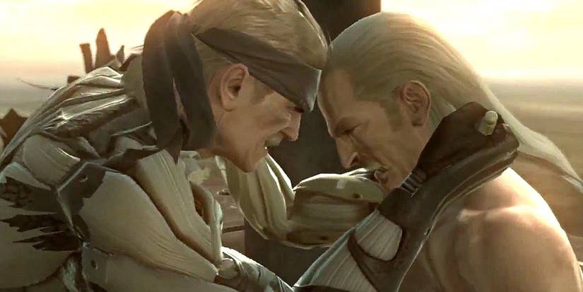 Solid Snake versus Liquid Ocelot