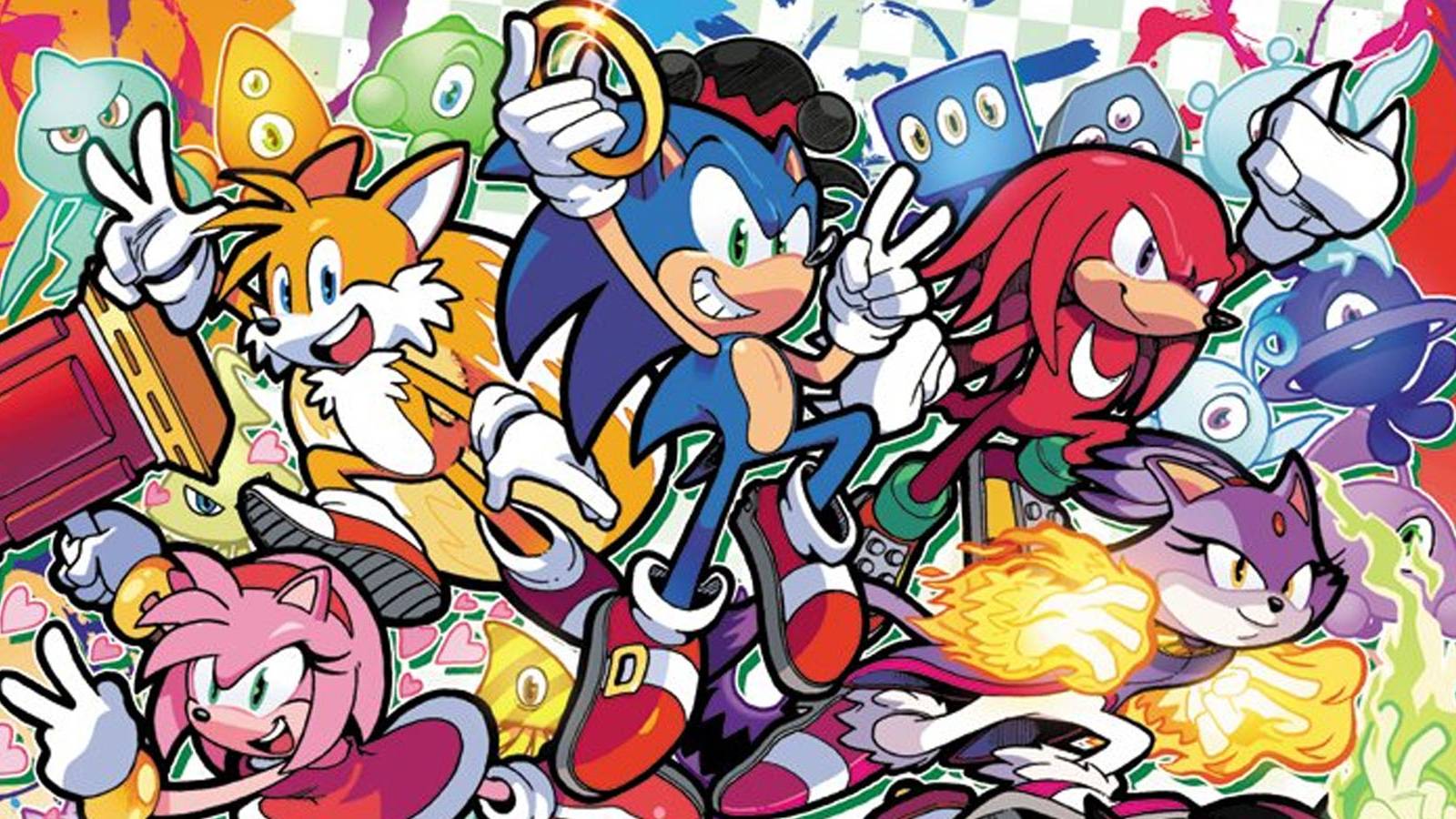 Sonic IDW Cover 16 RI Matt Herms Jon Gray
