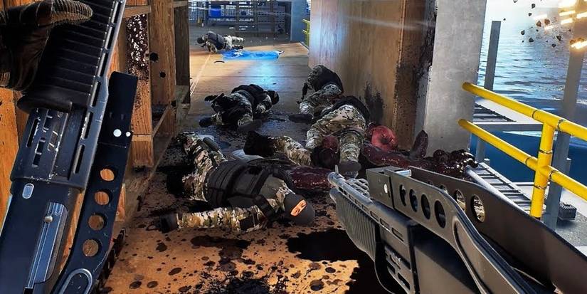 Dual Wield Shotguns In Trepang2