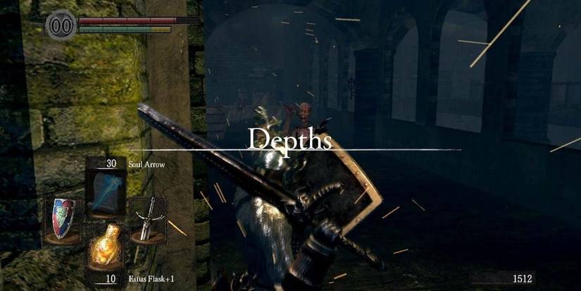 Soul Arrow in Dark Souls