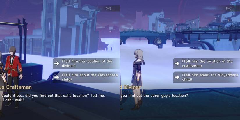 speak with the craftsman in honkai star rail