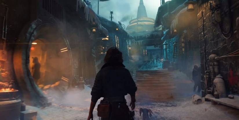 Star Wars Outlaws snowy planet