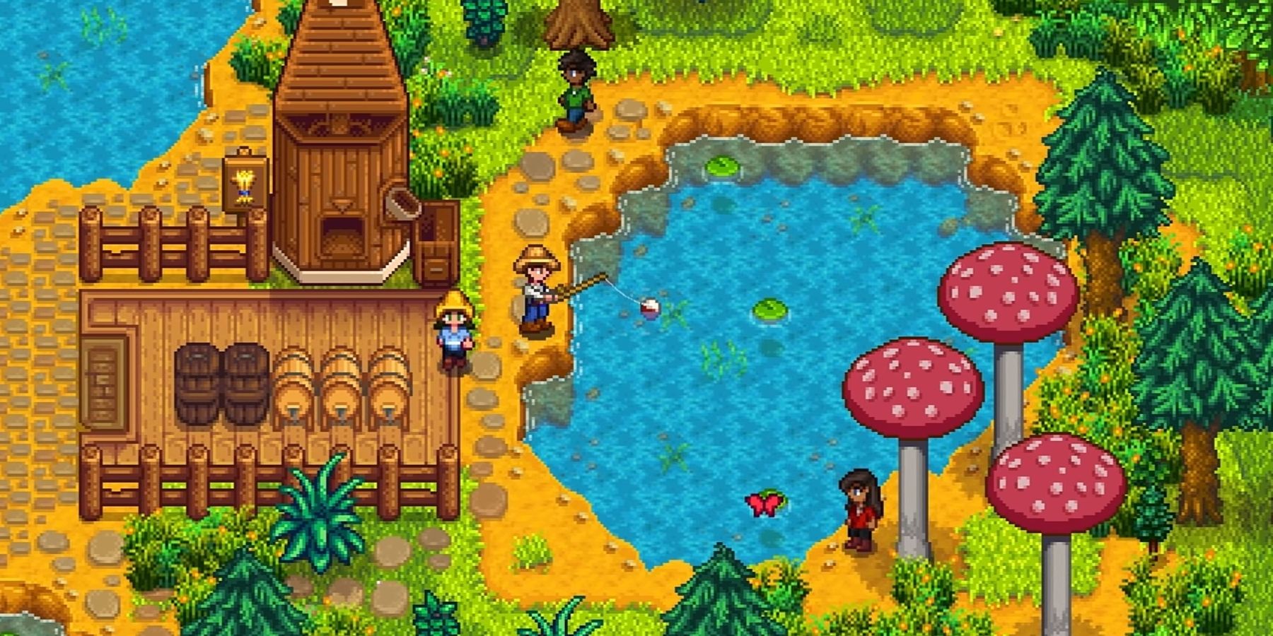 stardew valley multiplayer pond