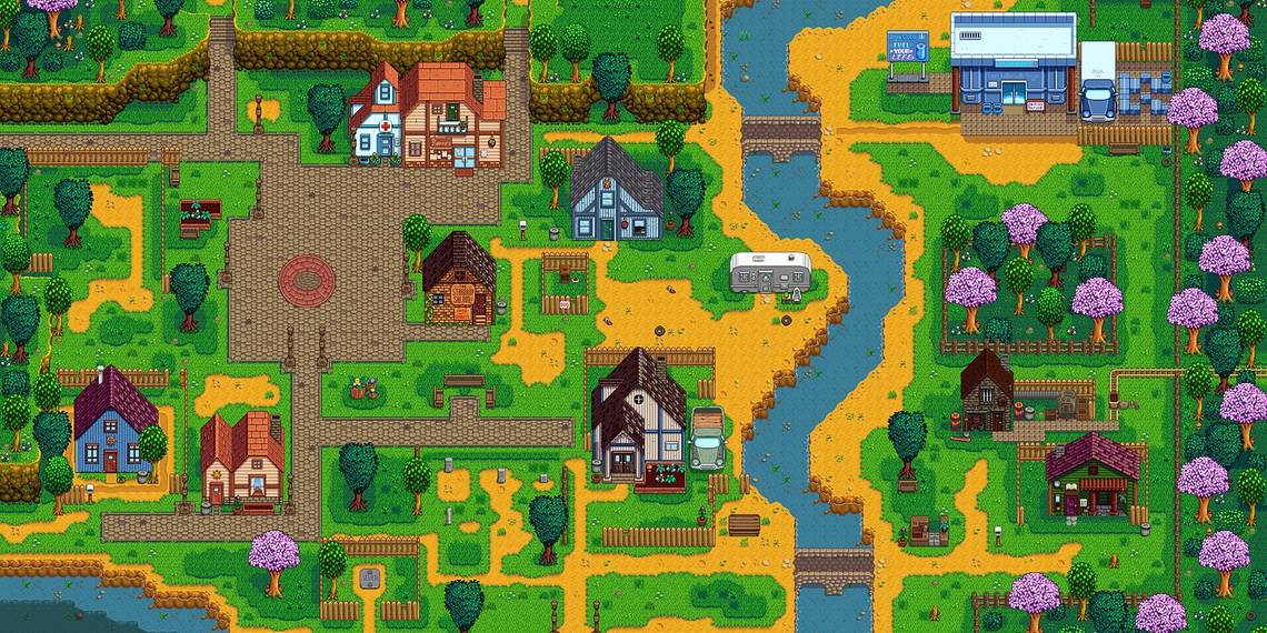 Stardew valley карта мира