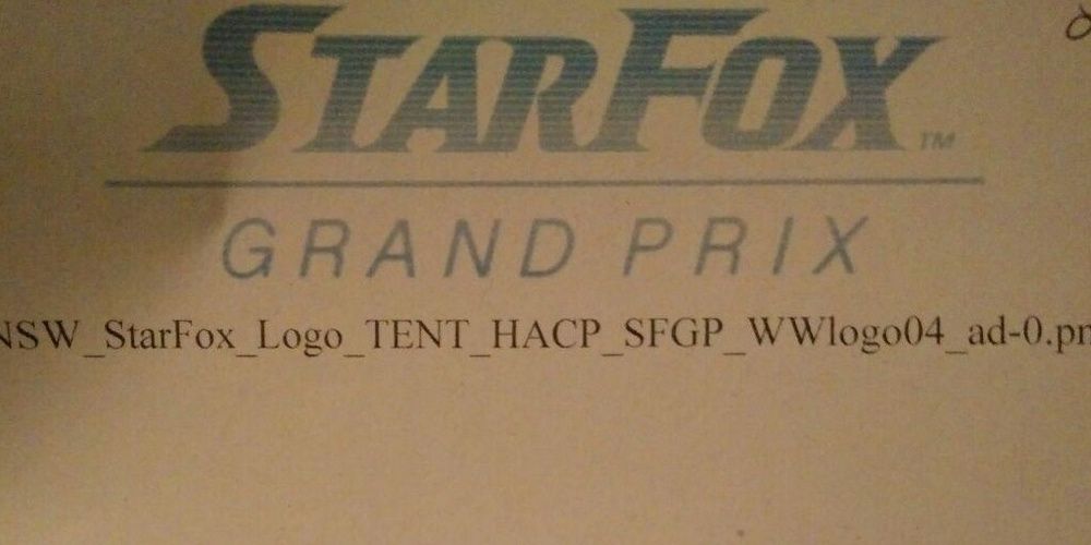 a fake leaked document about star fox grand prix