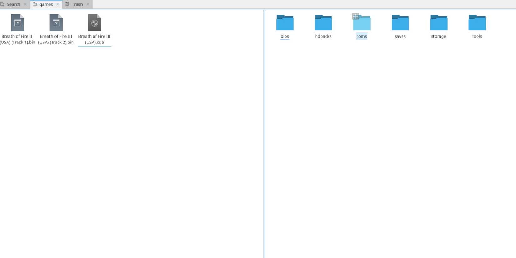 Steam Deck transferring ROM files