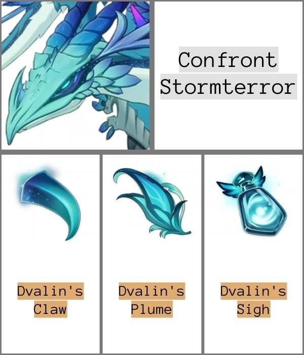 Stormterror Dvalin Sigh Plume Claw