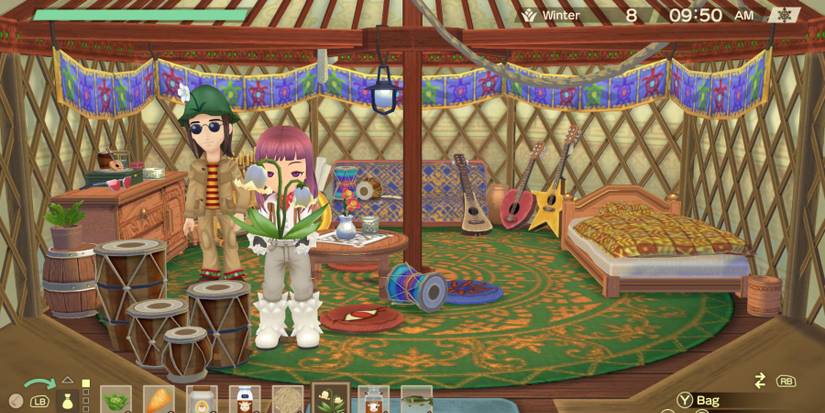story of seasons a wonderful life gustafa gift yurt
