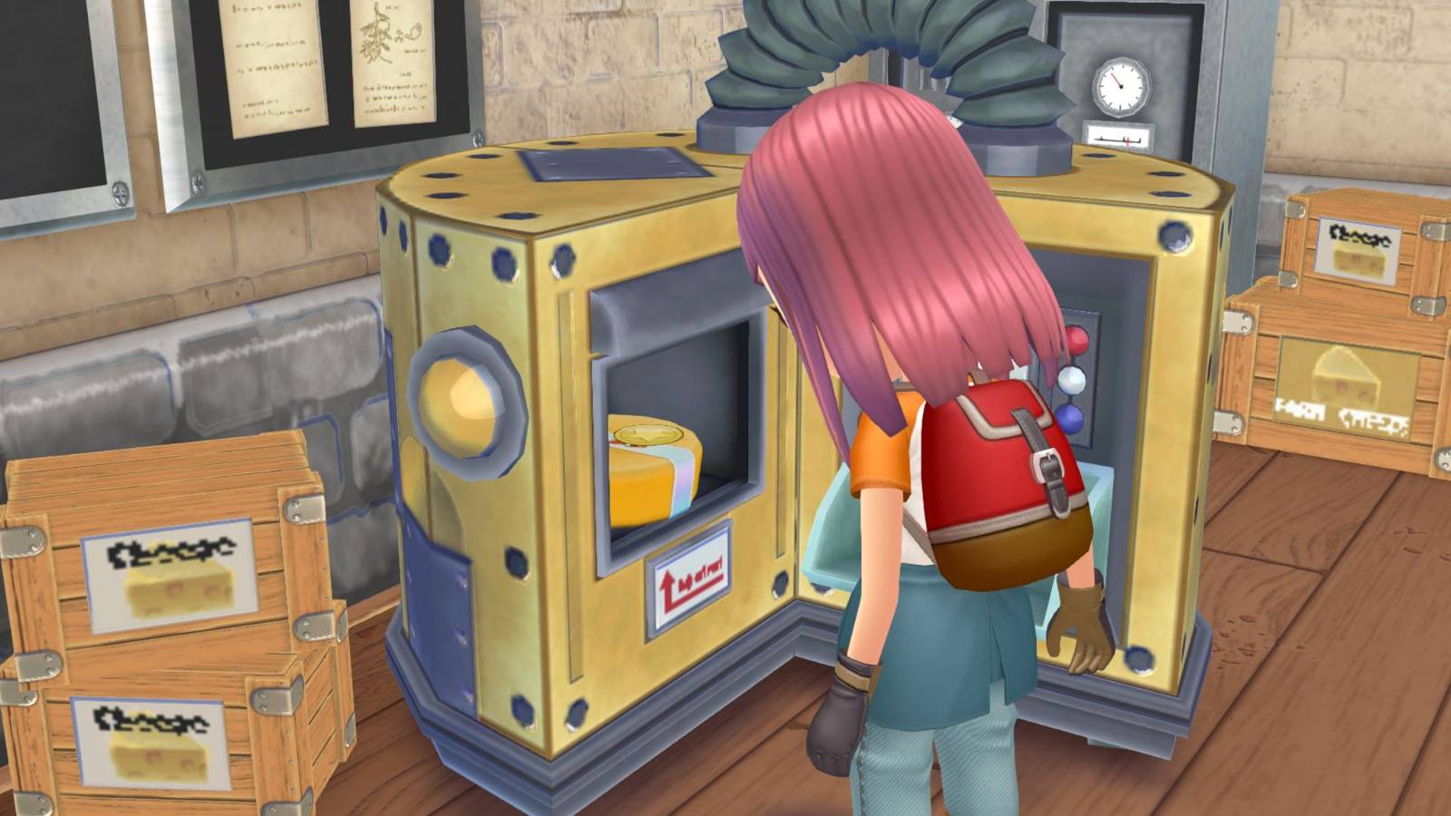 story of seasons a wonderful life processing room cheese