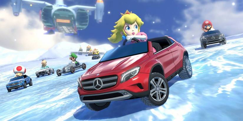 Strange Game Product Placement- Mario Kart 8 Mercedes-Benz