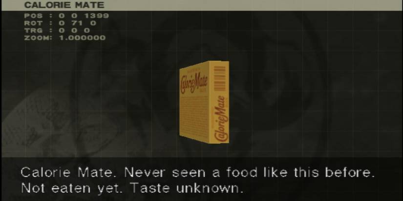 Strange Game Product Placement- MGS3 Calorie Mate