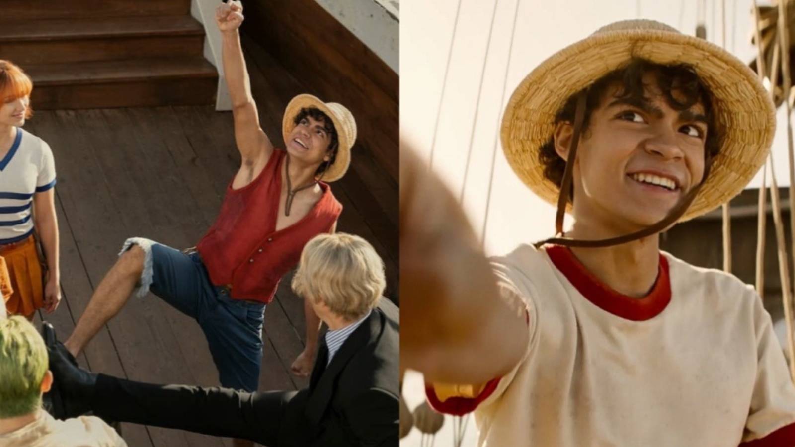 Straw hat pirates luffy one piece live action