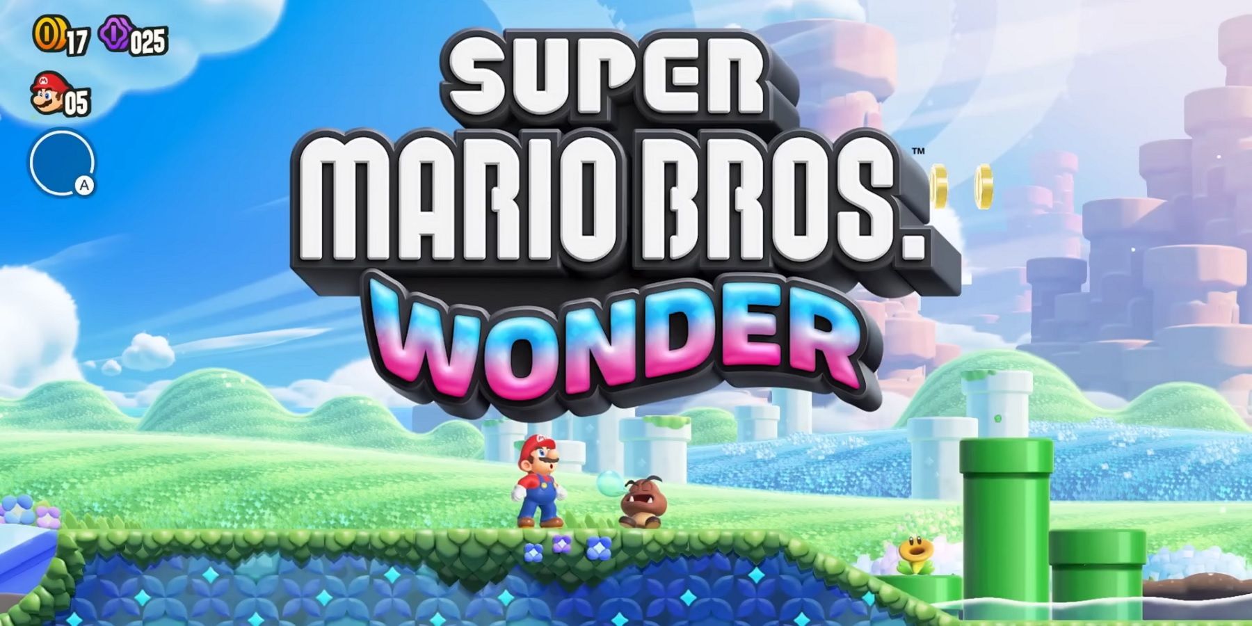 super mario bros wonder title