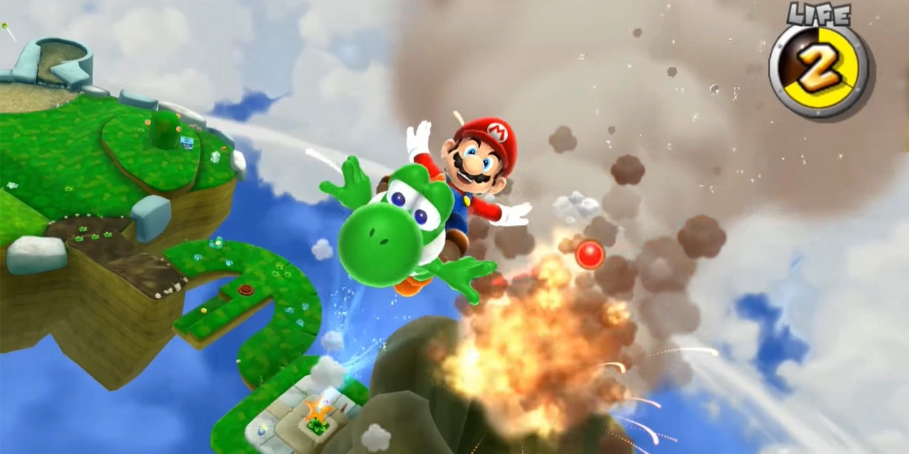 Super Mario Galaxy 2 gameplay