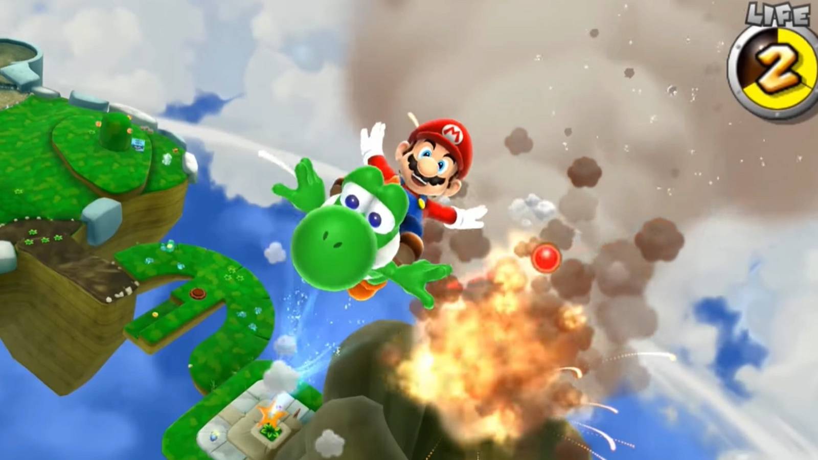 Super Mario Galaxy 2 gameplay
