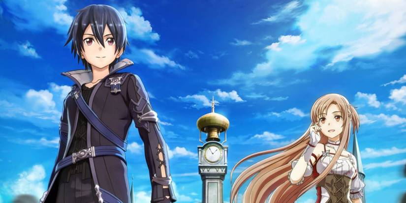 Sword Art Online Kirito Asuna Anime