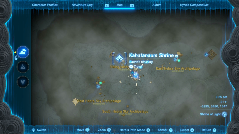 zelda tears of the kingdom kahatanaum shrine location