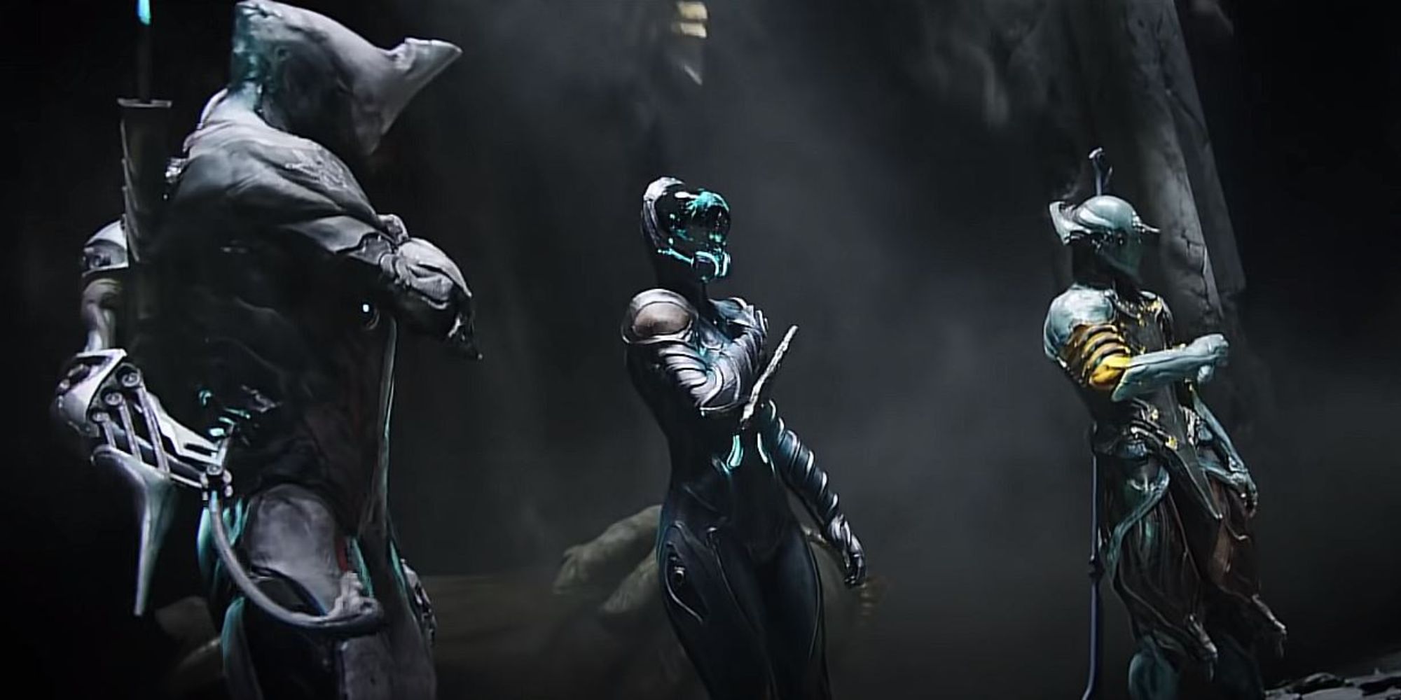 Tenno three warframes 