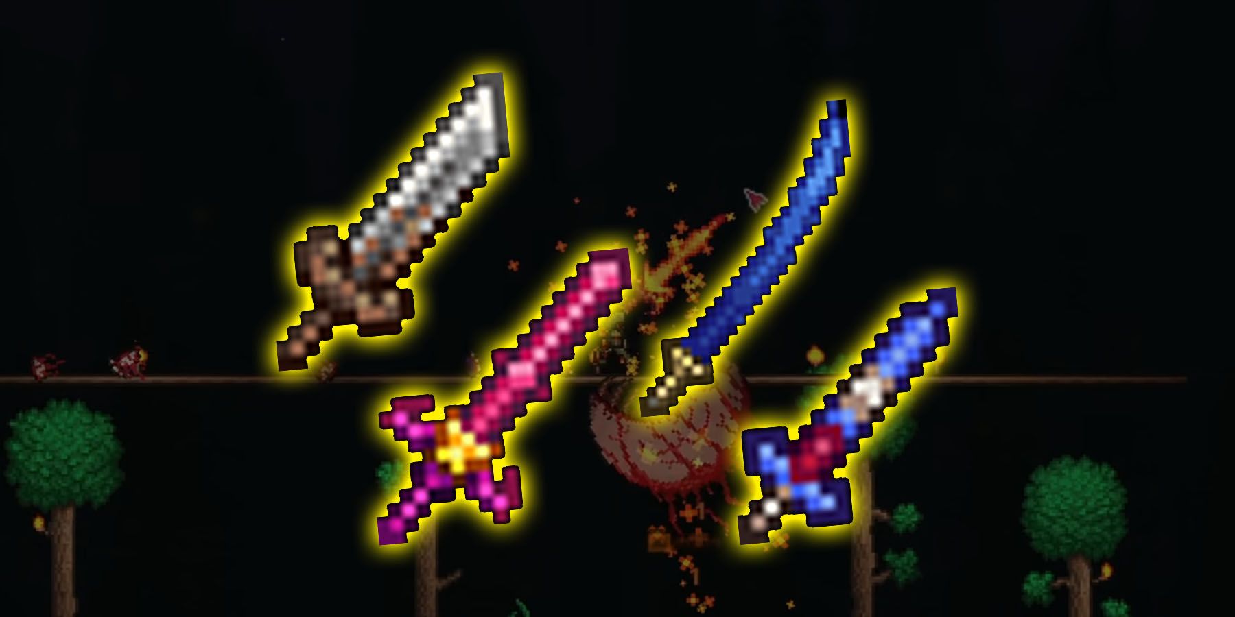 The Strongest Weapons To Use Pre-Hardmode In Terraria