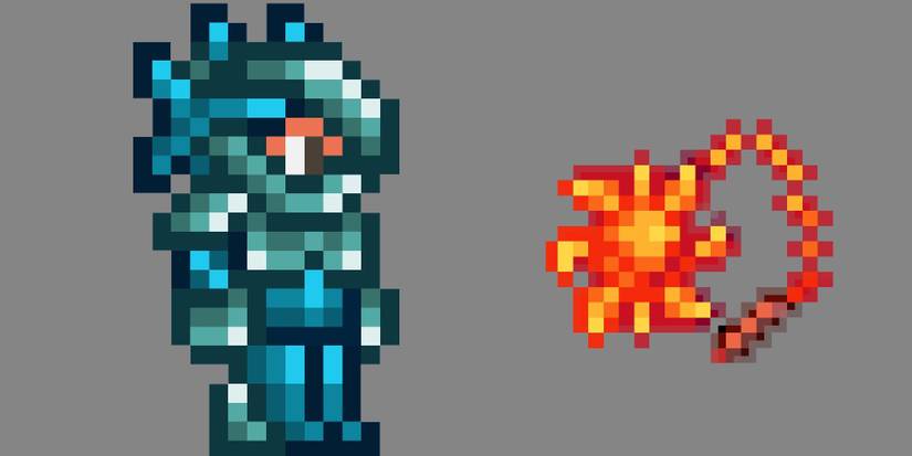 Terraria Mechanical Boss Armor- Frost