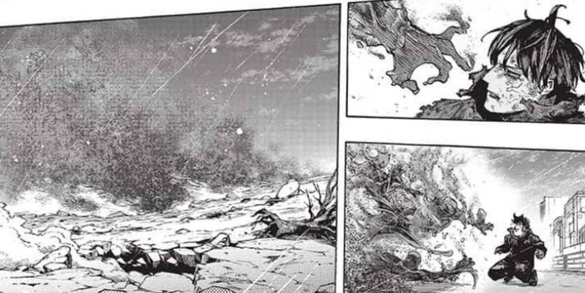 The battlefield my hero academia 395