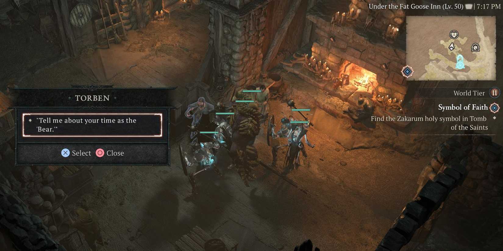 Asking Torben about The Bear title in Diablo 4