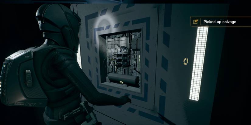 The Expanse - blowtorch to obtain salvage