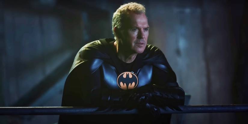 The Flash Michael Keaton Batman Retired