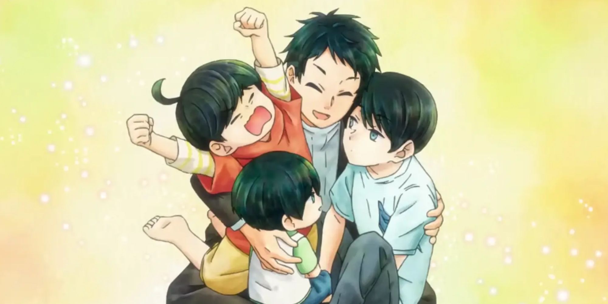 The Four Brothers of the Yuzuki Household screenshot from the anime