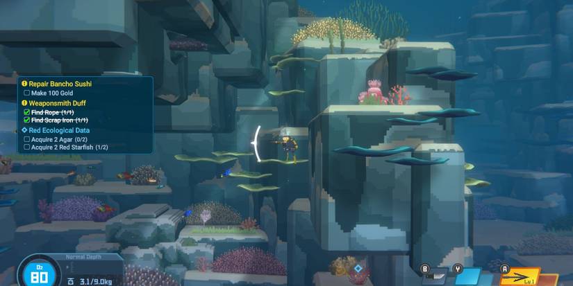 The Harpoon Gun in Dave the Diver