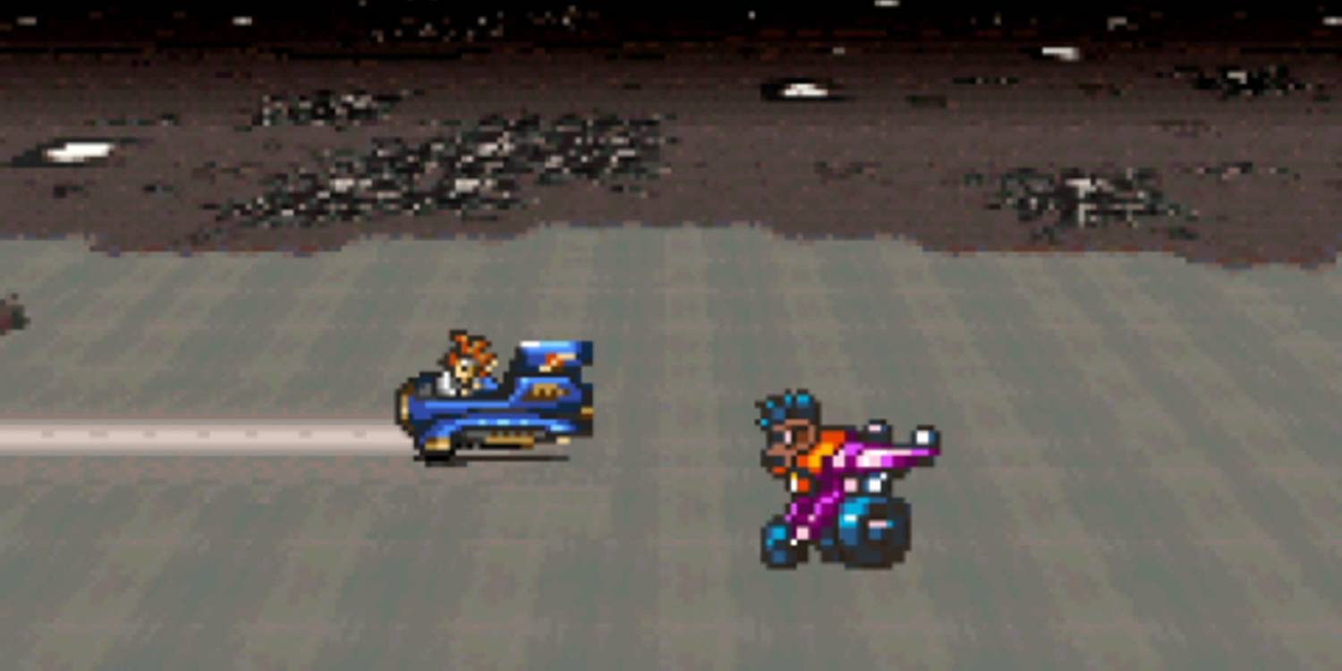 The Jetbike race in Chrono Trigger