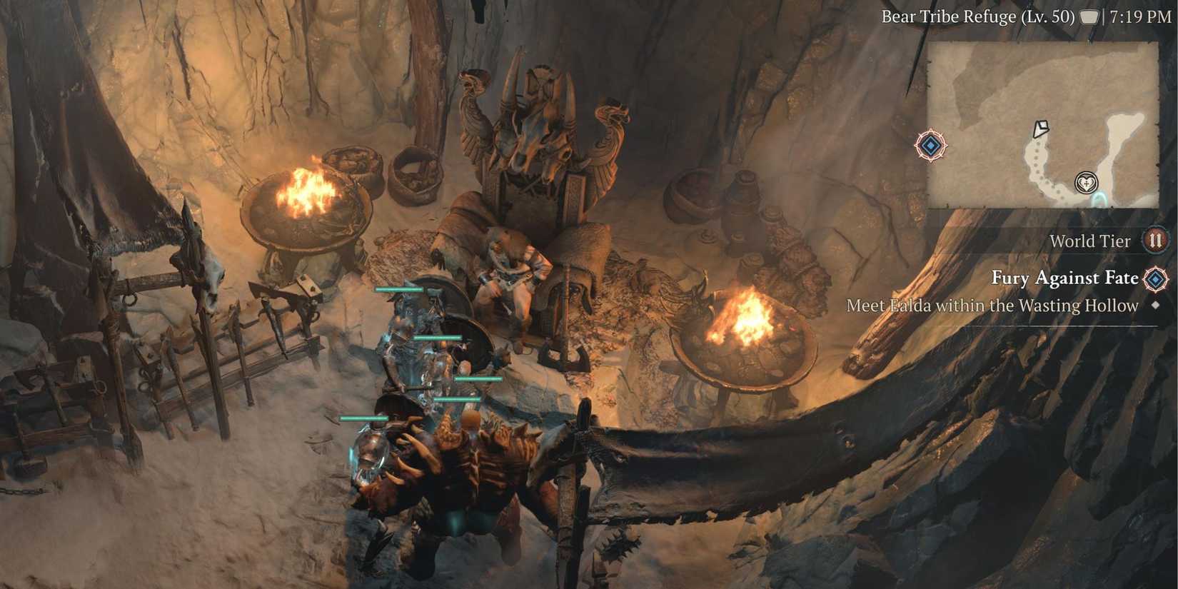 The Leader of the Bear Tribe in Diablo 4