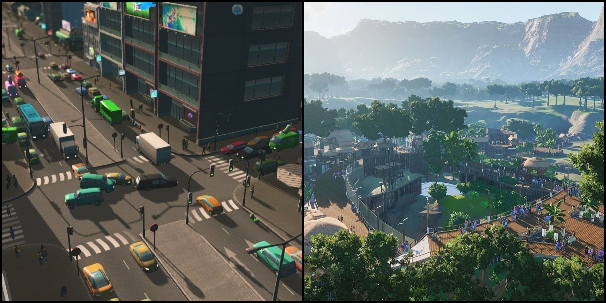 The Most Realistic Building Games, Cities: Skylines and Planet Zoo