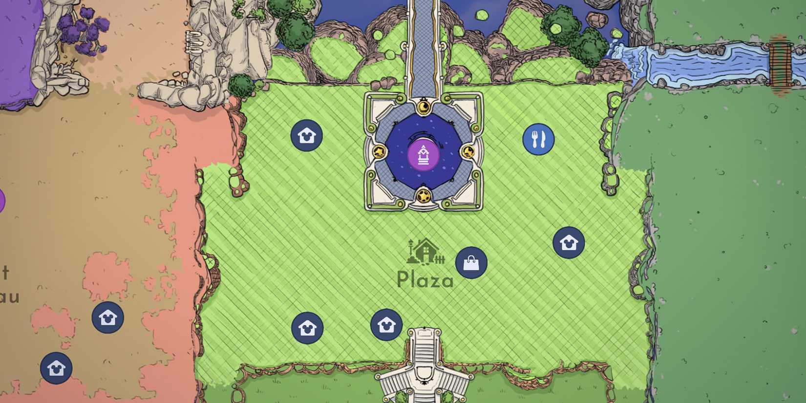 the plaza in disney dreamlight valley