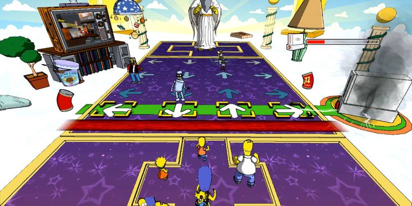 The Simpsons Game God Fight