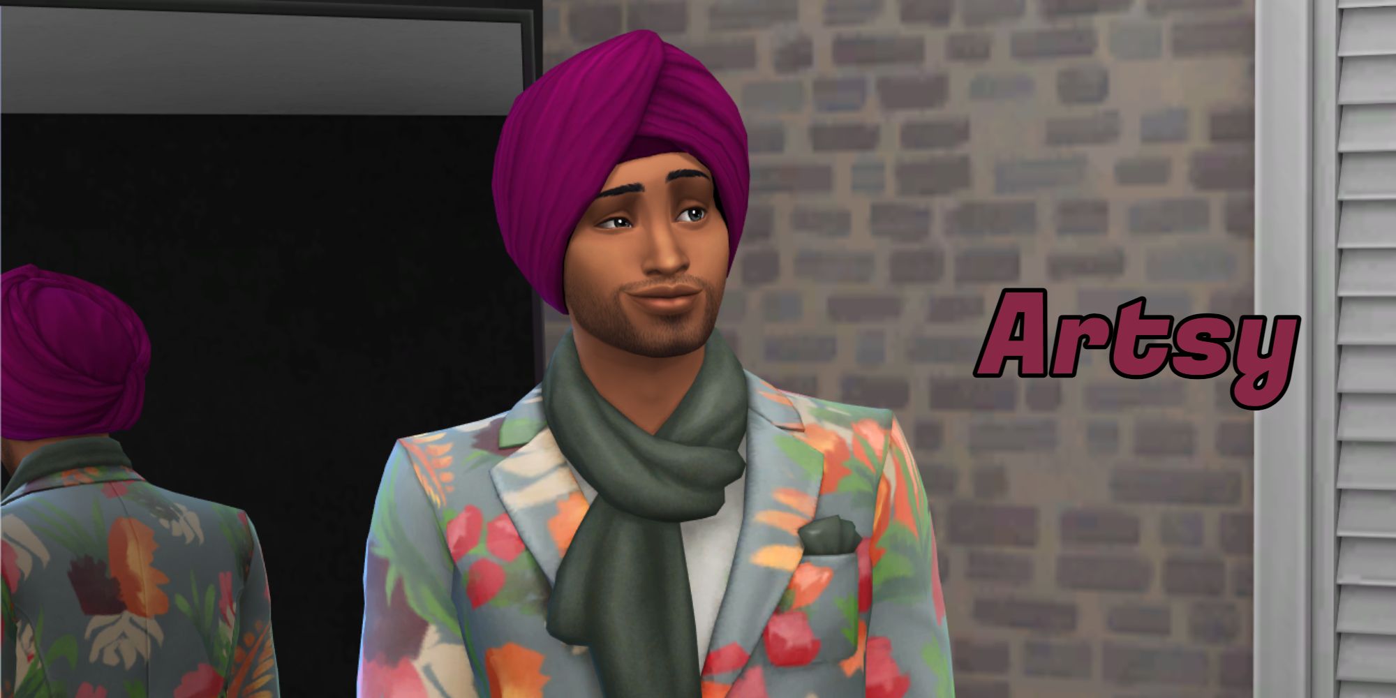 An Artsy Sim represents their generation of the legacy challenge
