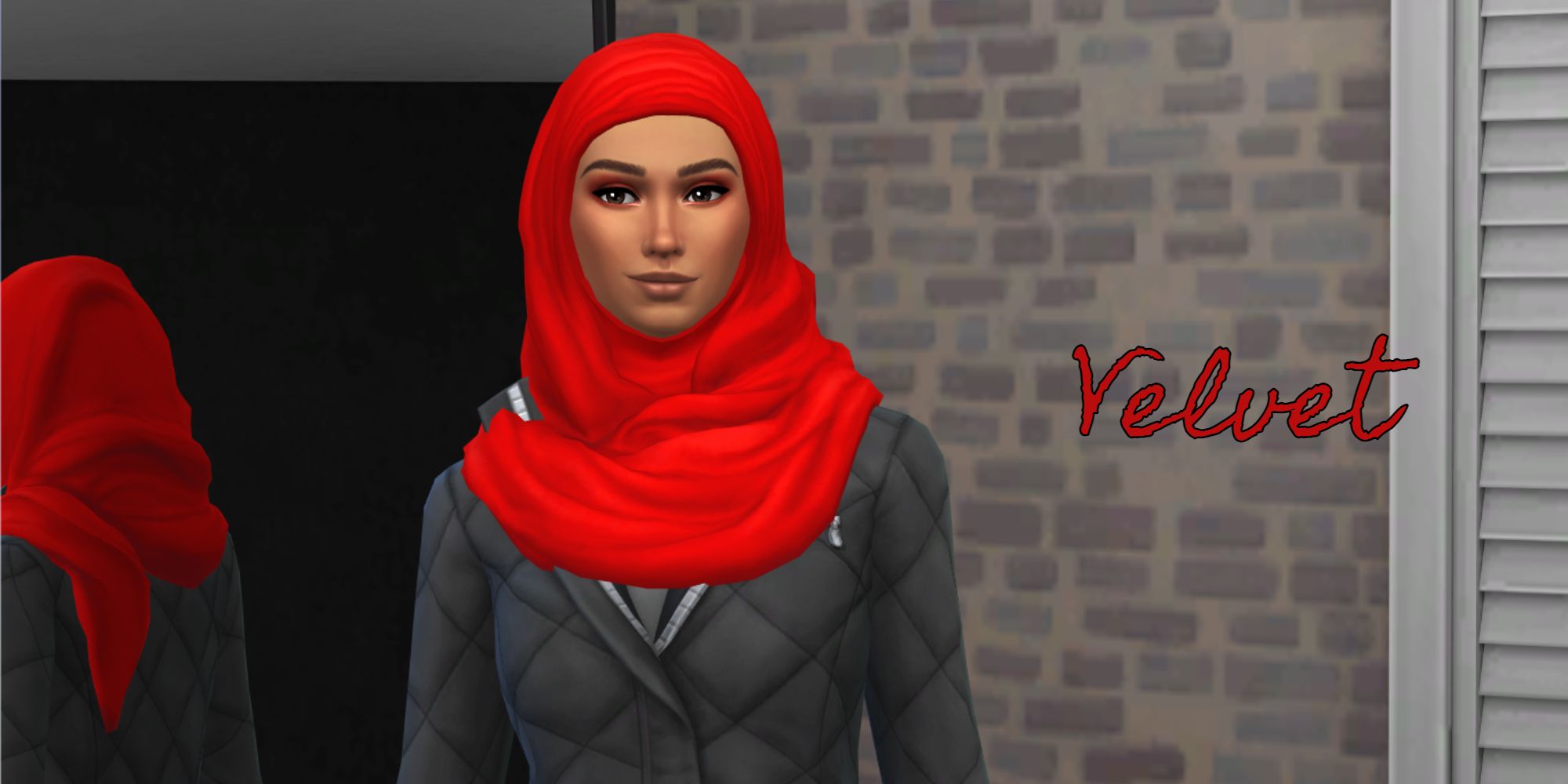 A Sim who loves everything Velvet represents their generation of the legacy challenge