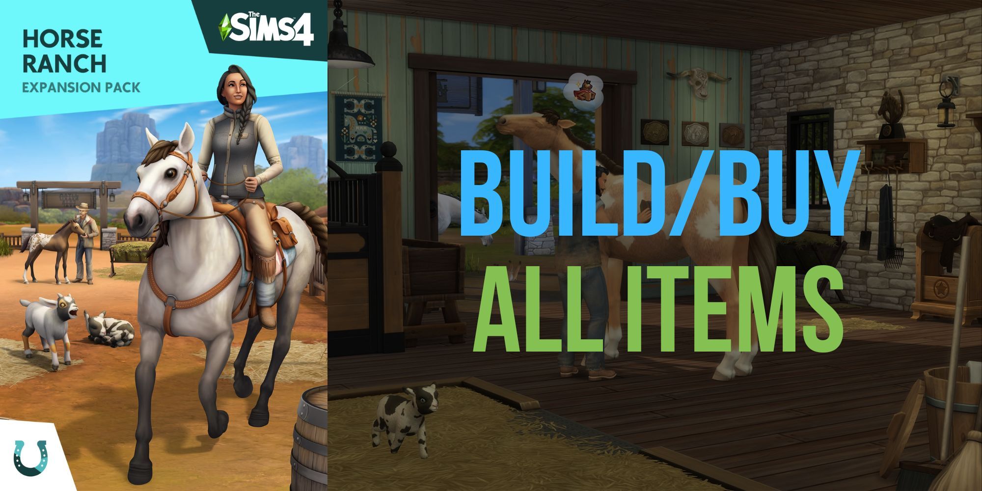 The Sims 4_ Horse Ranch Build_Buy Guide